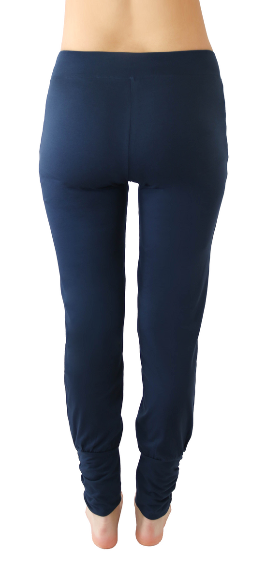 Leela Cotton 4415NV | Damen Yogahose stretch - Navy Exklusive Angebote