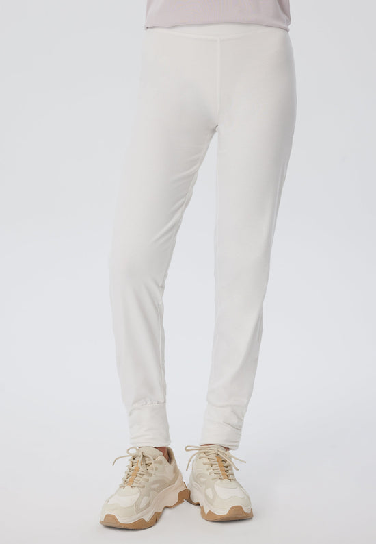 Leela Cotton 4415W | Damen Yogahose stretch - Naturweiss Neuheiten