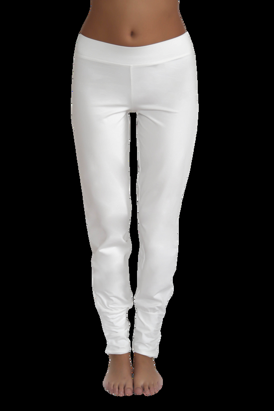 Leela Cotton 4415W | Damen Yogahose stretch - Naturweiss Neuheiten