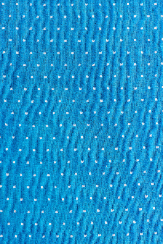 Leela Cotton 2650BW | Baby Wendelangarmshirt - Saphirblau-Naturweiss Super Sparpreis