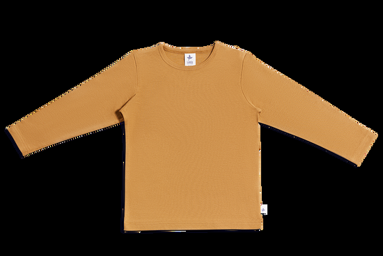 Leela Cotton 2060 IN | Baby Basic Langarmshirt - Ingwer Bis zu 50% Rabatt