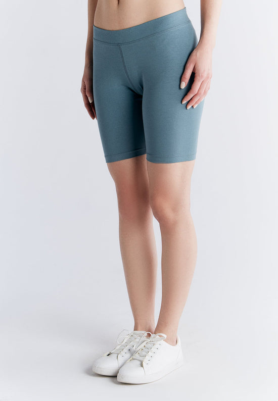 Leela Cotton 1417-066 | Radlerhose - Gobelin Blau Im Verkauf
