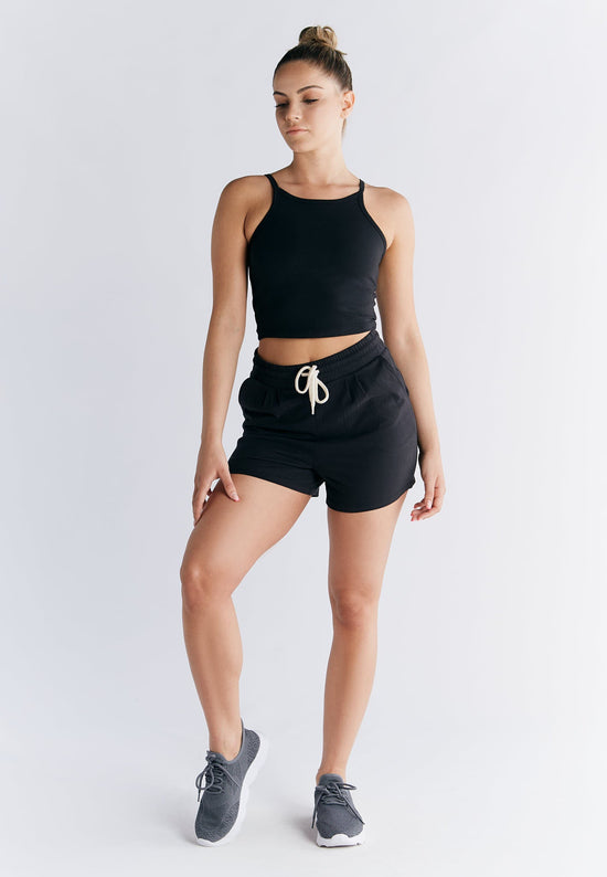 Leela Cotton 1440-021 | Pyjama-Shorts - Schwarz 2025