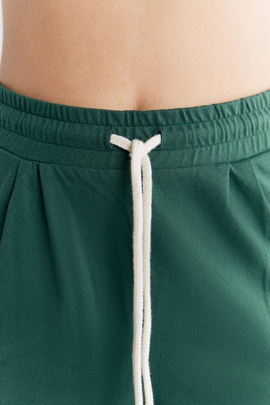Leela Cotton 1440-067 | Pyjama-Shorts - Tannennadel Outlet