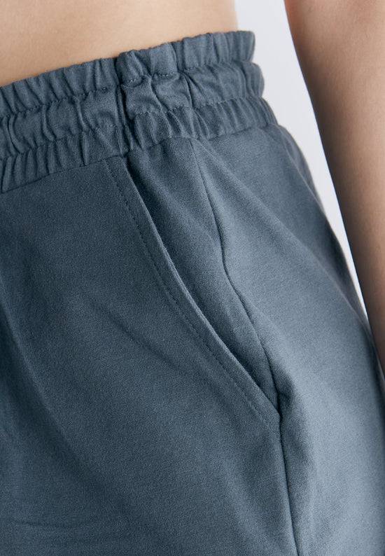 Leela Cotton 1440-068 | Pyjama-Shorts - Dunklerschiefer Günstig kaufen