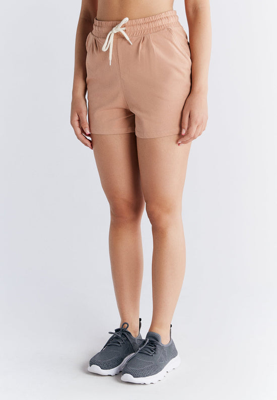 Leela Cotton 1440-070 | Pyjama-Shorts - Café Crema Großer Ausverkauf