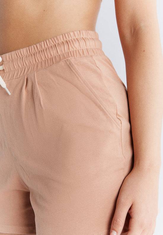 Leela Cotton 1440-070 | Pyjama-Shorts - Café Crema Großer Ausverkauf