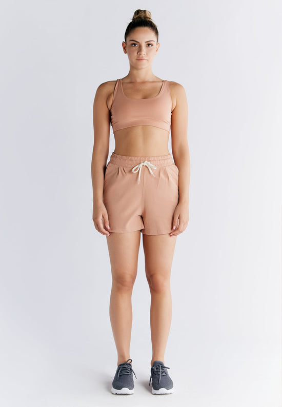Leela Cotton 1440-070 | Pyjama-Shorts - Café Crema Großer Ausverkauf