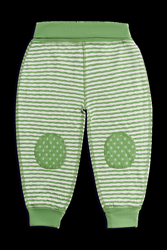 Leela Cotton 2299 | Baby Wendehose - Waldgrün-Beige-Melange Heißer Verkauf