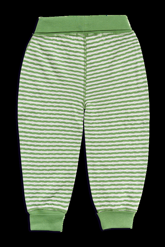 Leela Cotton 2299 | Baby Wendehose - Waldgrün-Beige-Melange Heißer Verkauf