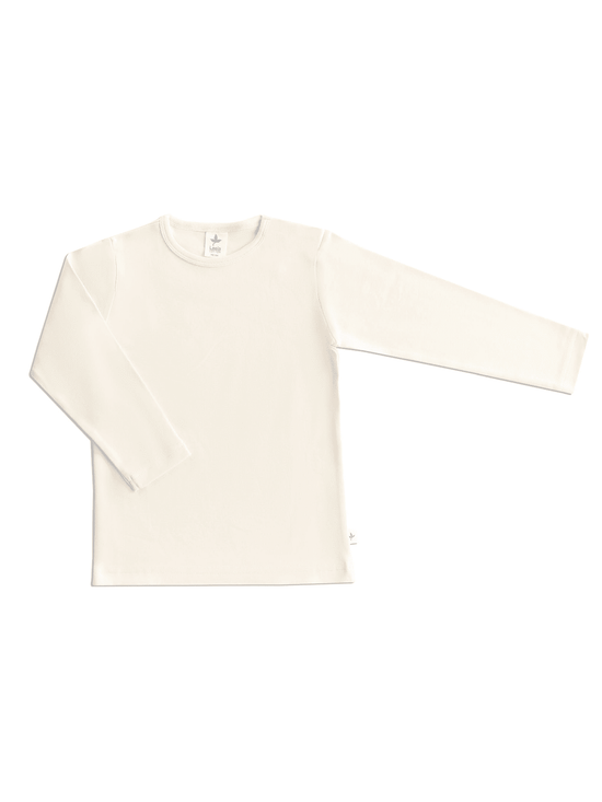 Leela Cotton 2060 | Baby Basic Langarmshirt - Natur Super Sparpreis