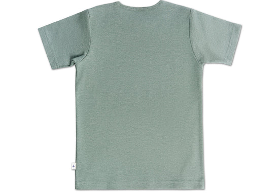 Leela Cotton 2010 TS | Basic Kurzarmshirt - Tannennadel/Salbei Bis zu 60% Rabatt