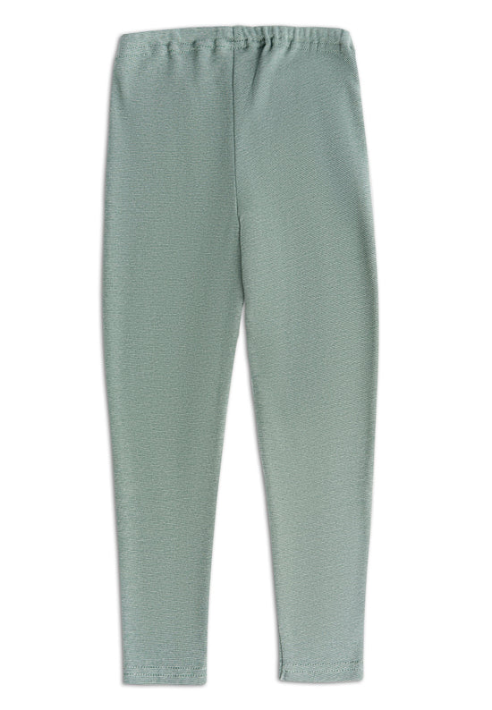 Leela Cotton 2051 TS | Leggings - Tannennadel/Salbei Sonderangebot der Fabrik