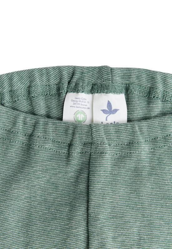 Leela Cotton 2051 TS | Leggings - Tannennadel/Salbei Sonderangebot der Fabrik
