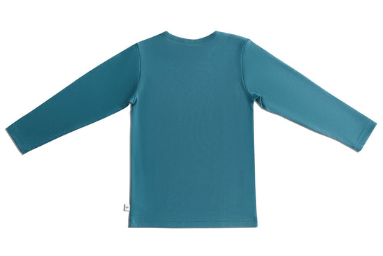 Leela Cotton 2060 TN | Baby Basic Langarmshirt - Tanne Kostenloser Versand international