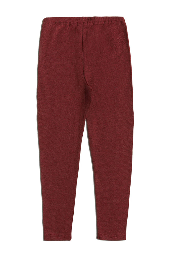 Leela Cotton 2051 KT | Baby Leggings - Kaffee/Rostrot Fabrikladen