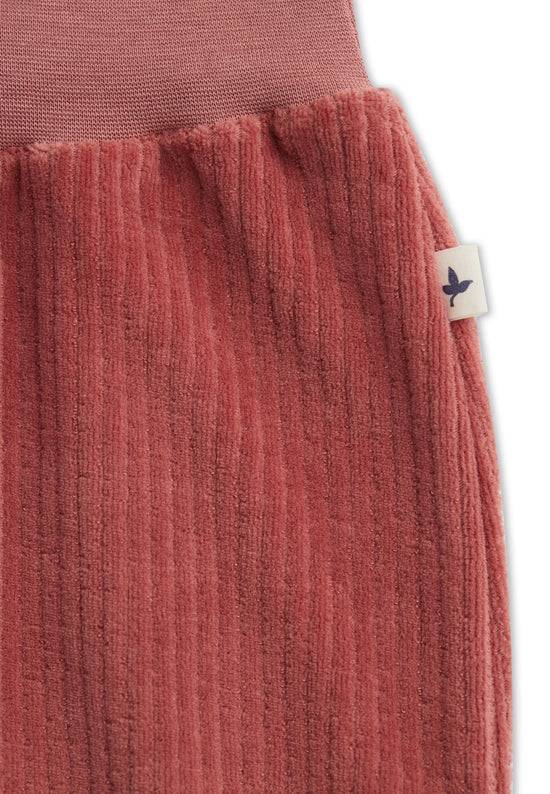 Leela Cotton 2072 WR | Baby Cordhose breiter Bund - Dunkel Mauve Verkauf