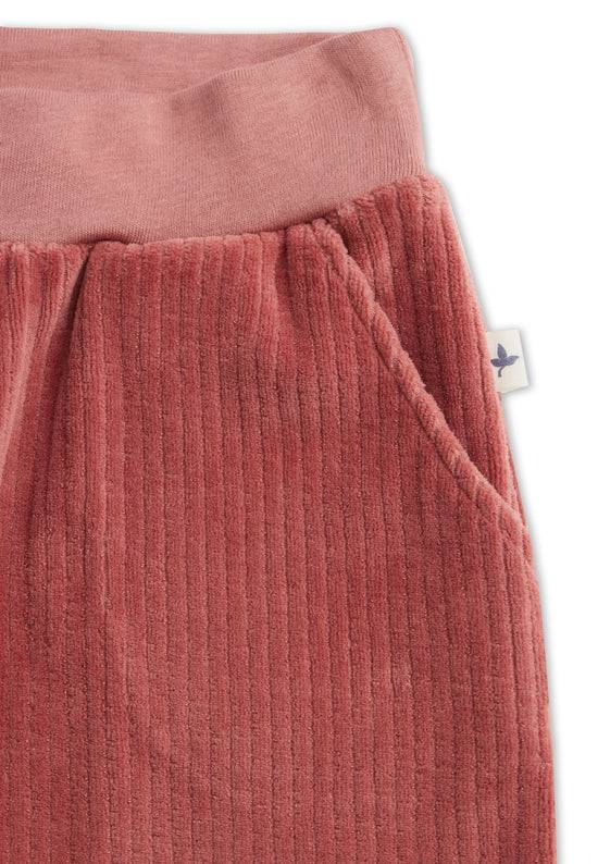 Leela Cotton 2172 WR | Kinder Cordhose schmaler Bund - Dunkel Mauve Hotsell