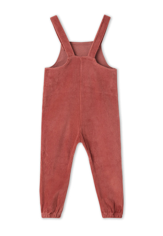 Leela Cotton 2444 WR | Latzhose - Dunkel Mauve Fabrikverkauf