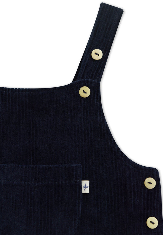 Leela Cotton 2444 AB | Latzhose - Nachtblau Blitzverkäufe