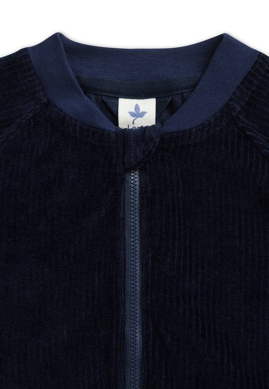 Leela Cotton 2696 AB | Cord Baseballjacke- Nachtblau Fabrikpreis