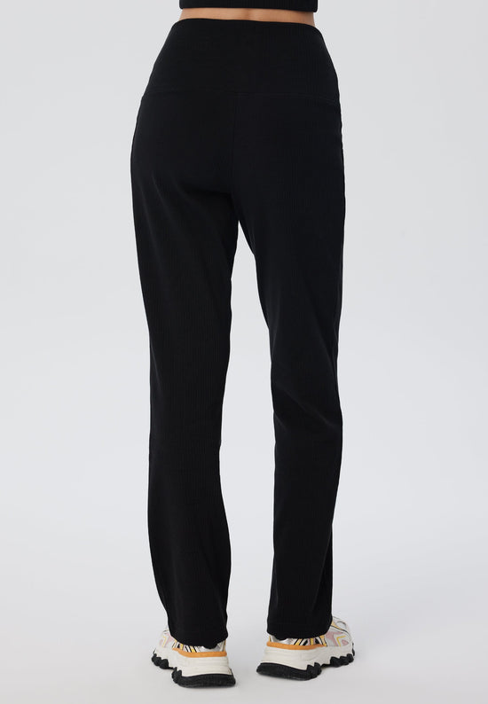 Leela Cotton 4071-021 | Ripp Hose - Schwarz Rabatt