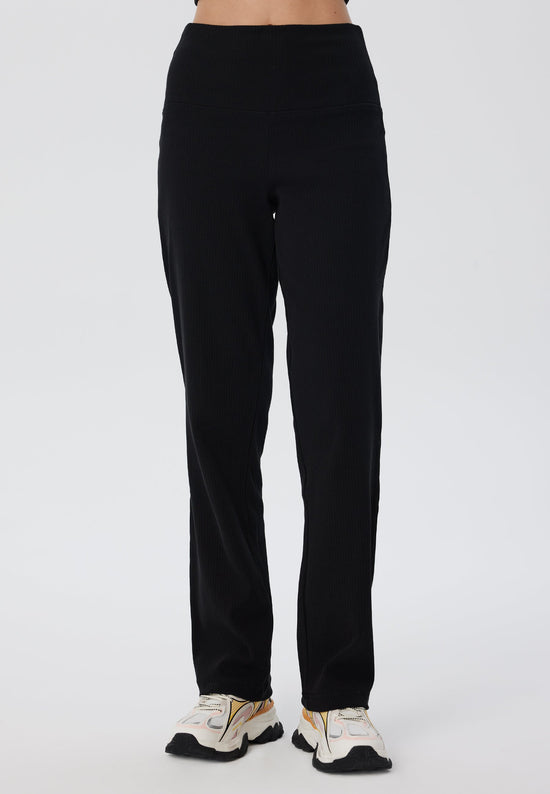 Leela Cotton 4071-021 | Ripp Hose - Schwarz Rabatt
