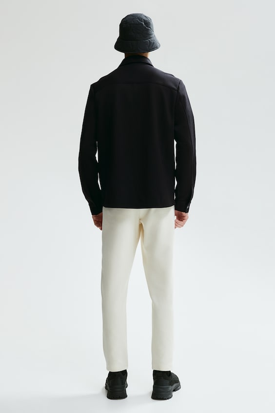 HM Overshirt aus Scuba in Regular Fit Online Outlet