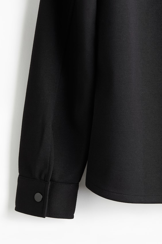 HM Overshirt aus Scuba in Regular Fit Online Outlet