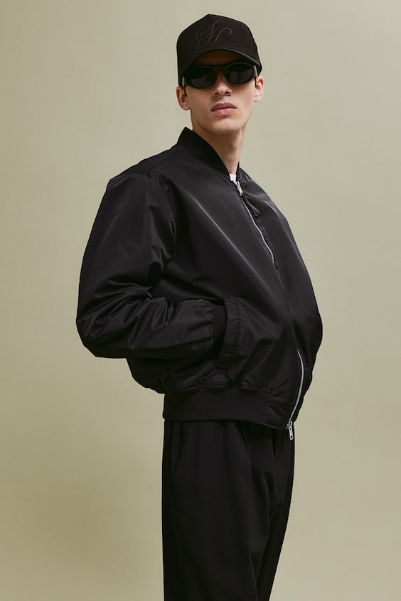 HM Loose Fit Bomber jacket Räumungsverkauf