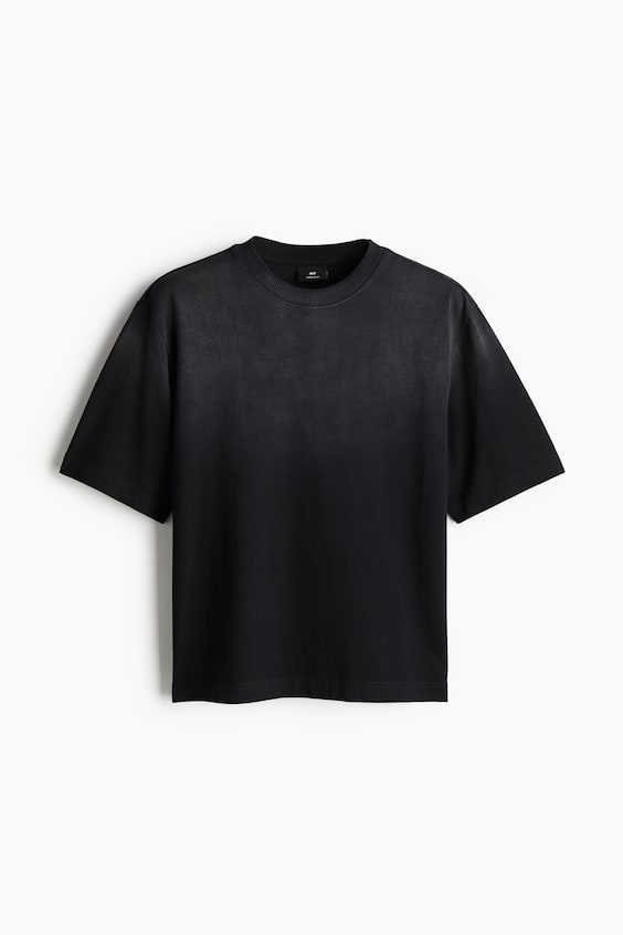 HM Bedrucktes T-Shirt in Oversized Fit VIP-Rabatte