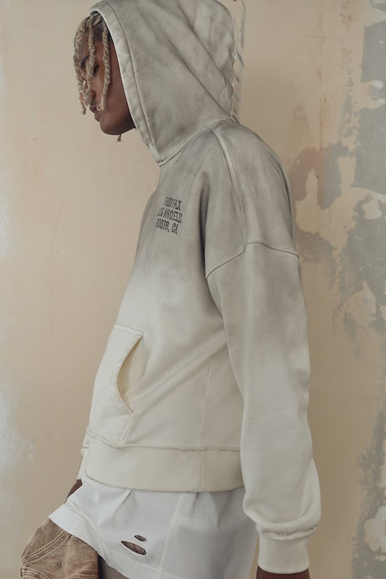 HM Bedruckter Hoodie in Oversized Fit Letzte 3 Tage