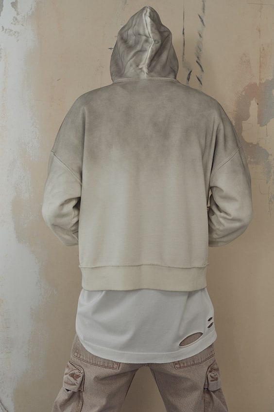 HM Bedruckter Hoodie in Oversized Fit Letzte 3 Tage
