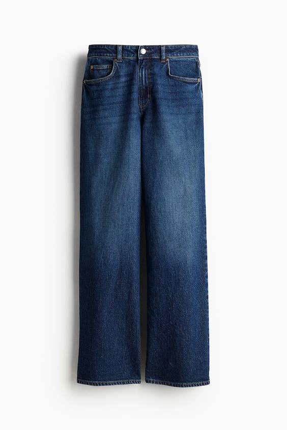 HM Wide High Jeans Clearance-Verkauf