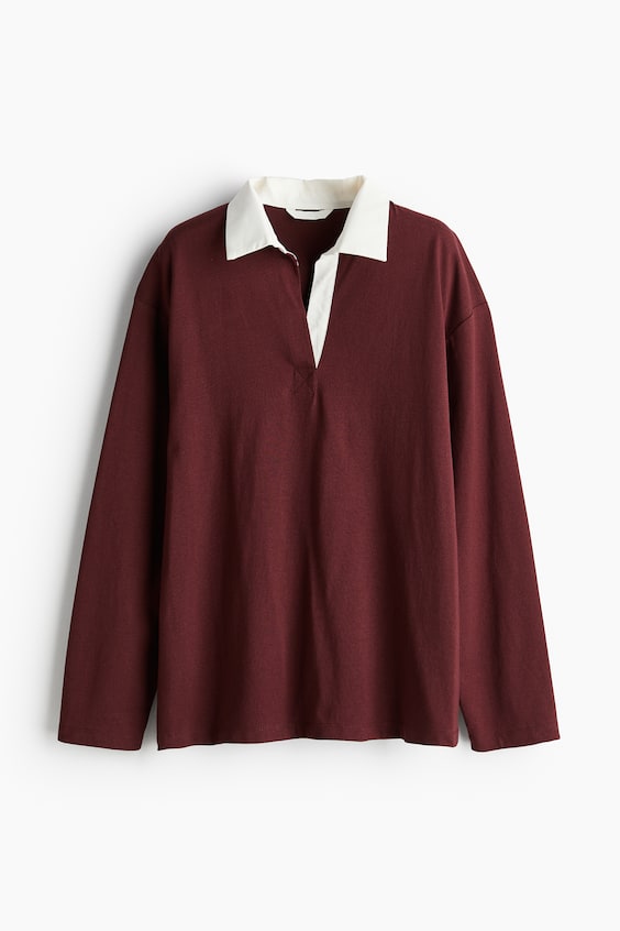 HM Poloshirt in Loose Fit 50% Rabatt für begrenzte Zeit