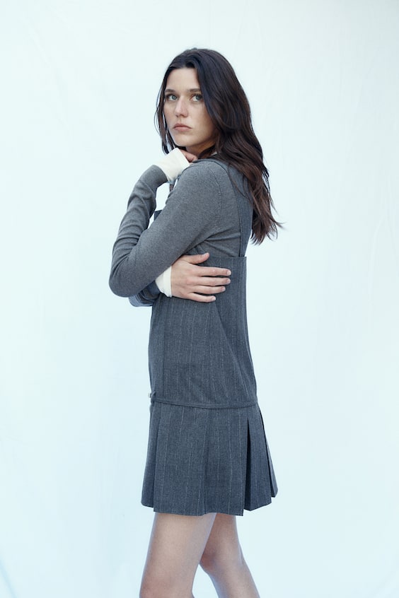 HM Trägerkleid mit Faltenrock Outlet