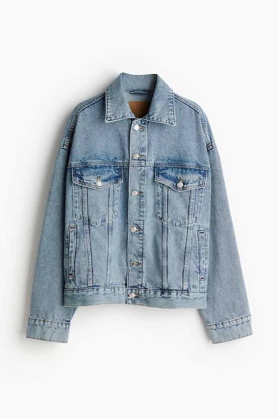 HM Oversized denim jacket Verkauf
