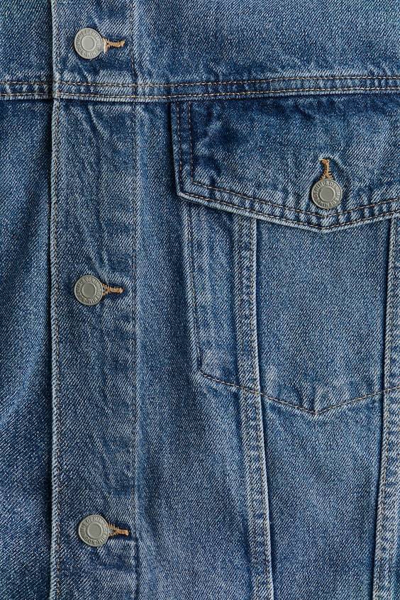 HM Oversized Jeansjacke Schlussverkauf