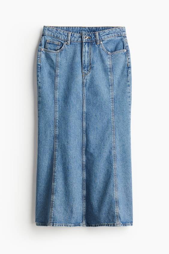 HM Ausgestellter Denimrock Günstiger Verkauf
