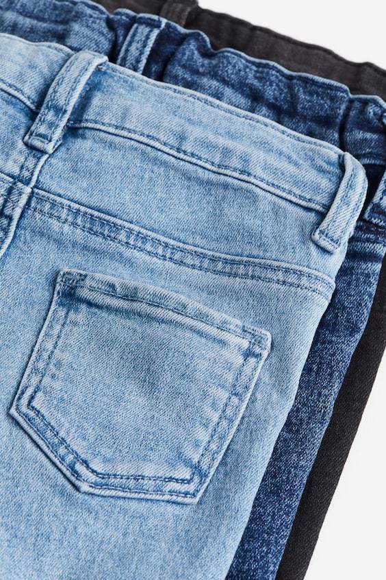 HM 3er-Pack Comfort Stretch Skinny Fit Jeans Preisnachlass