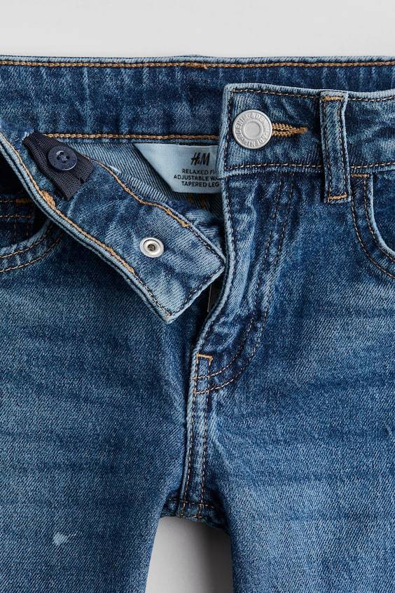 HM Relaxed Tapered Fit Jeans Sonderangebot der Fabrik