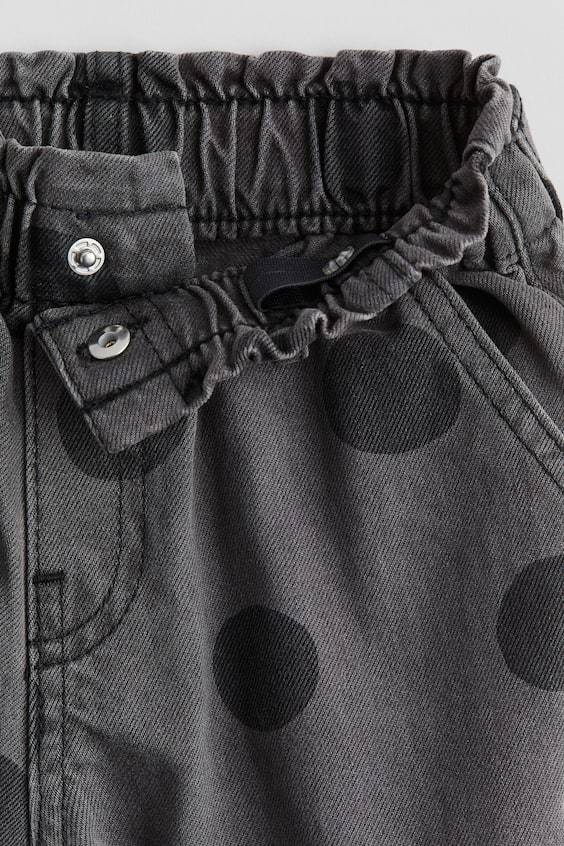 HM Patterned Wide Leg Jeans Vierteljährliche Förderung
