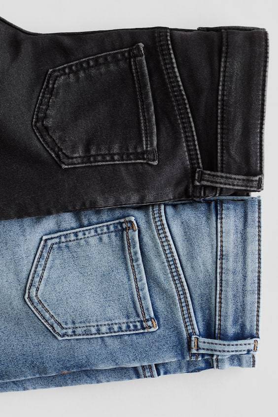 HM 2er-Pack Supersoft Skinny Fit Jeans Clearance-Verkauf