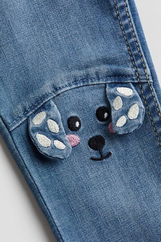 HM Denimjeggings Im Verkauf