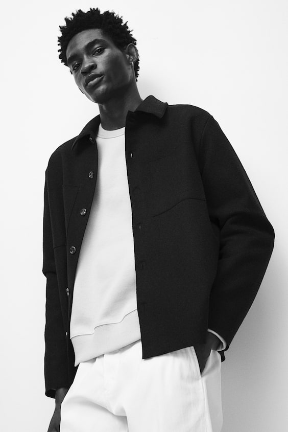 HM Overshirt aus Wollmix Regular Fit Rabatte dieses Monats