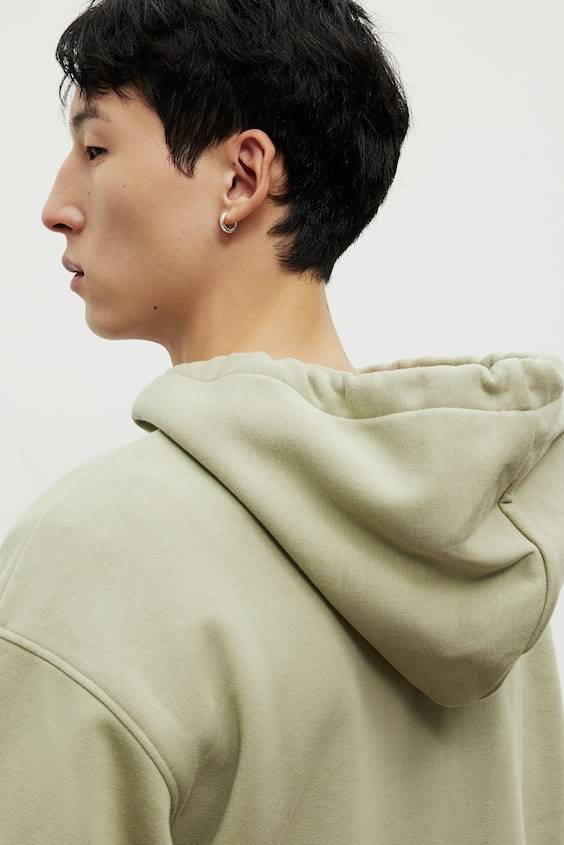 HM Hoodie in Loose Fit Preisnachlass