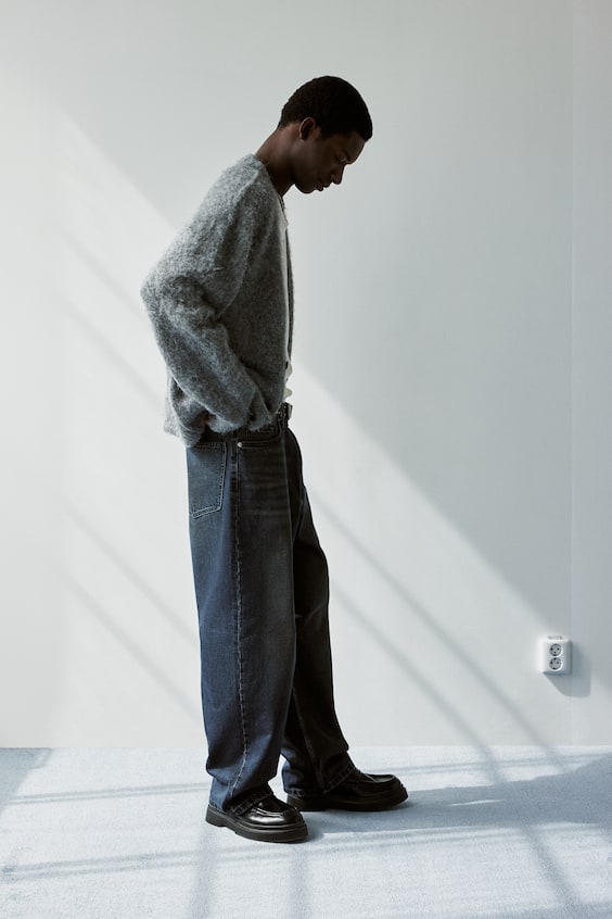 HM Baggy Jeans Saisonschlussverkauf