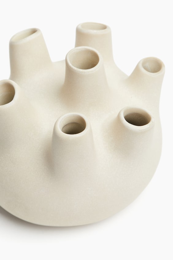 HM Kleine Vase aus Steingut Große Rabatte