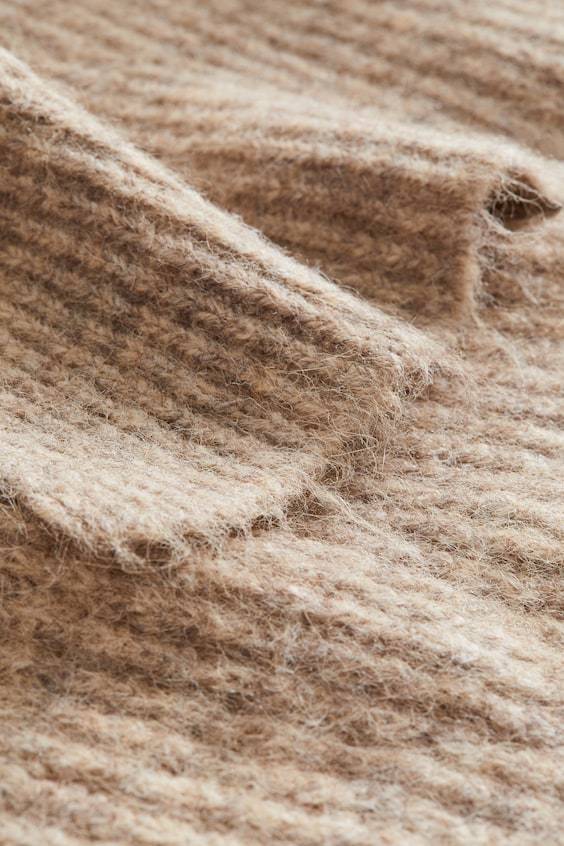 HM Plaid in Rippenstrick Bestseller