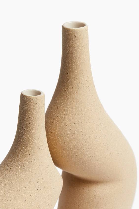 HM Große Vase aus Steingut Begrenzte Freigabe